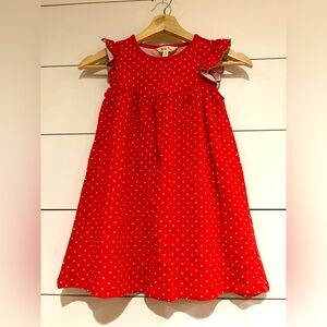 Matilda Jane red polka dot pearl dress